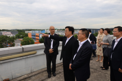 海南省省委书记冯飞一行莅临海特新加坡